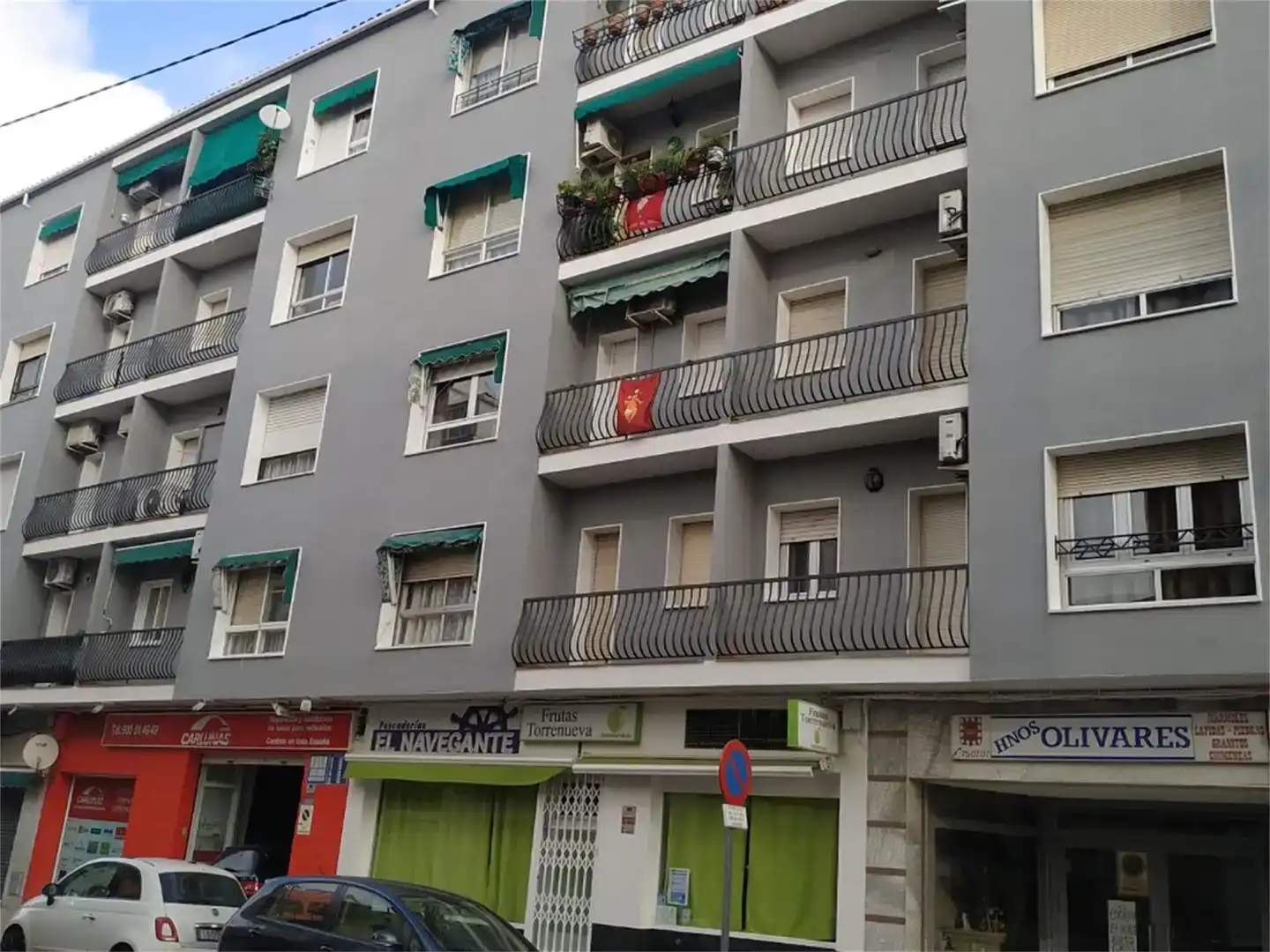 Vista exterior de Pis en venda en Úbeda amb Aire condicionat, Moblat i Forn