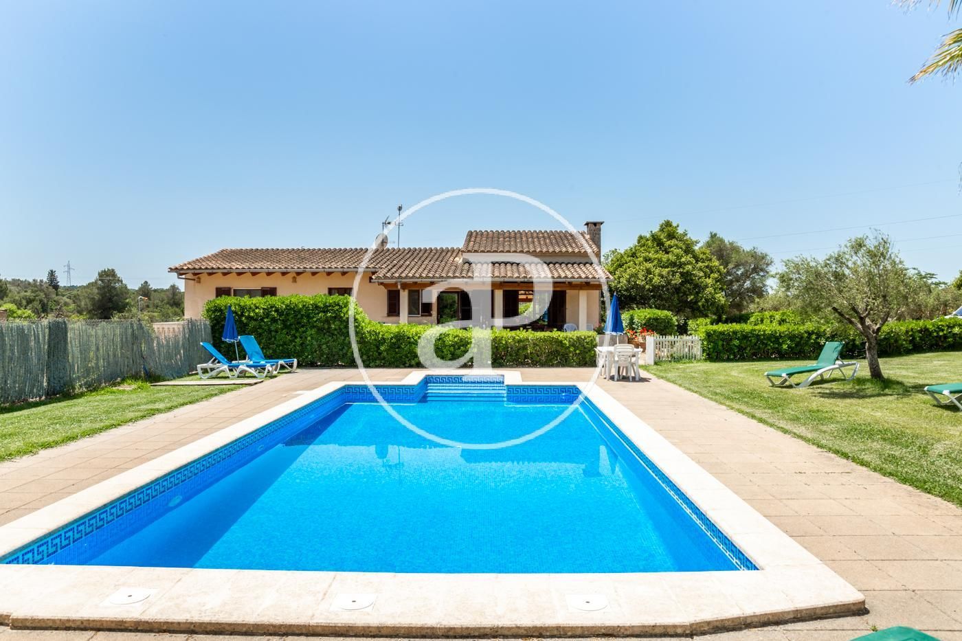 Exterior view of House or chalet to rent in Muro  with Air Conditioner, Heating and Private garden