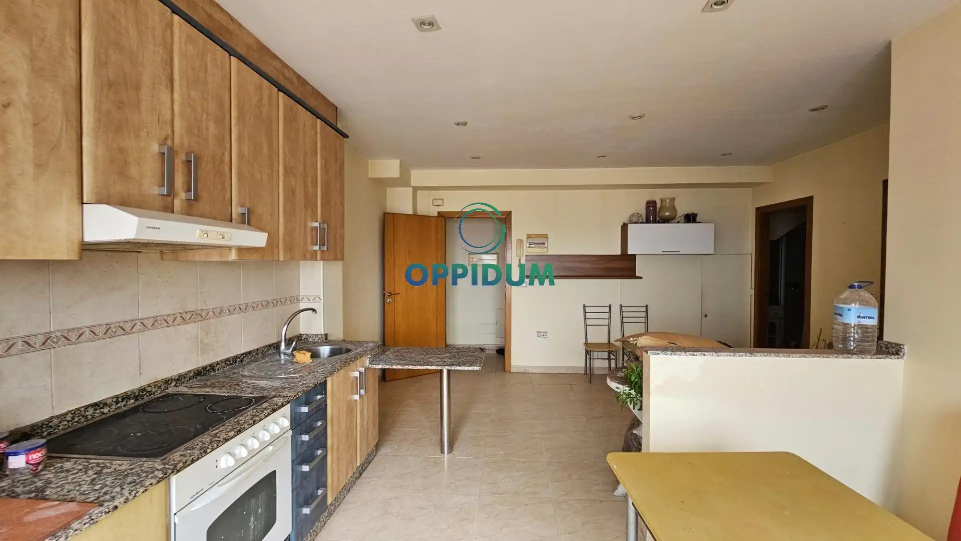 Kitchen of Flat for sale in Boiro  with Heating, Terrace and Storage room