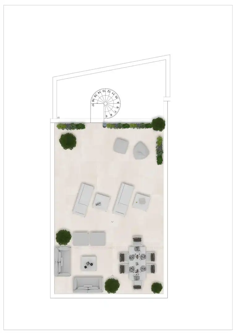 Garden of Apartments for sale in Estepona  with Air Conditioner, Heating and Terrace