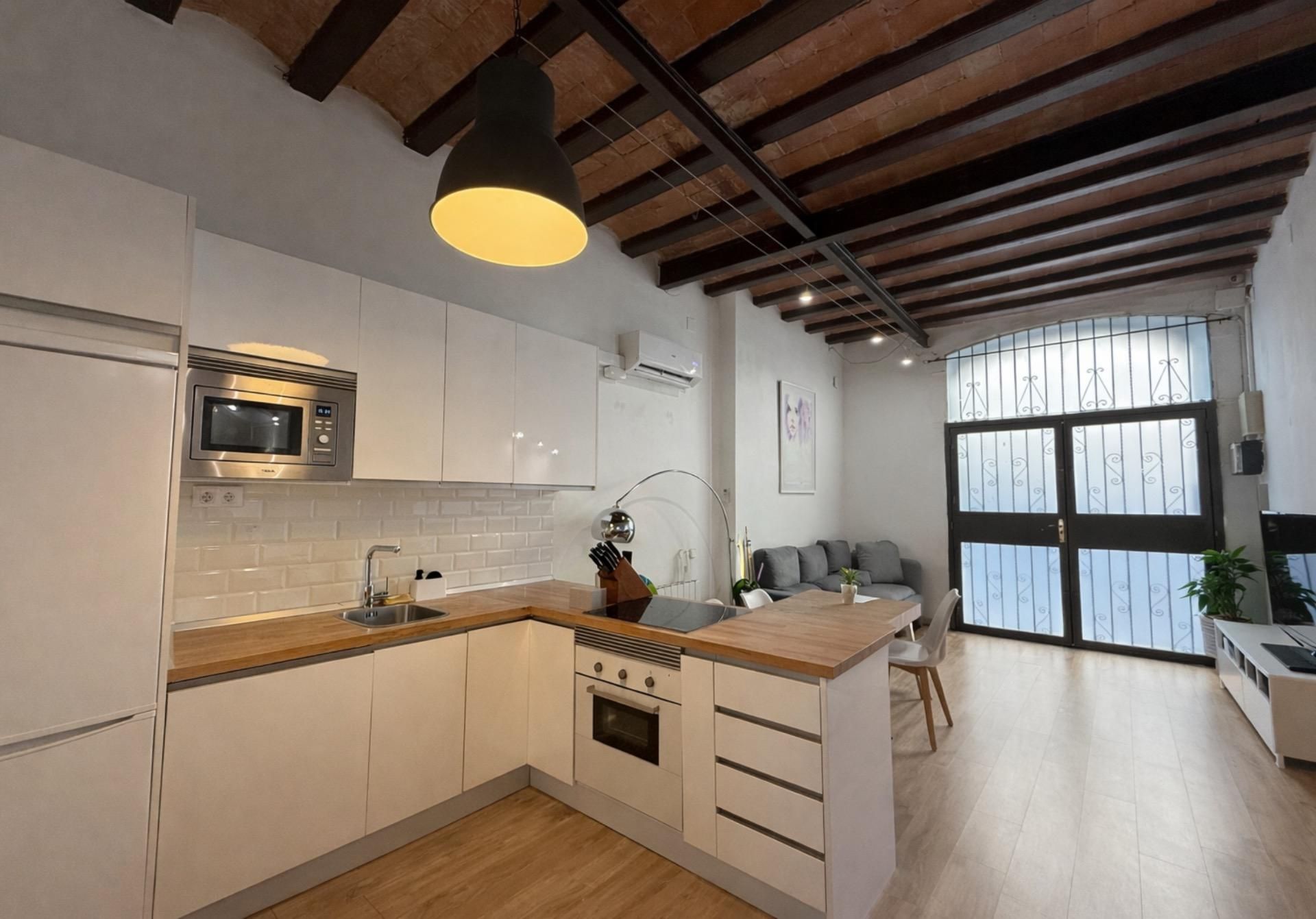 Kitchen of Planta baja for sale in El Masnou  with Air Conditioner and Terrace