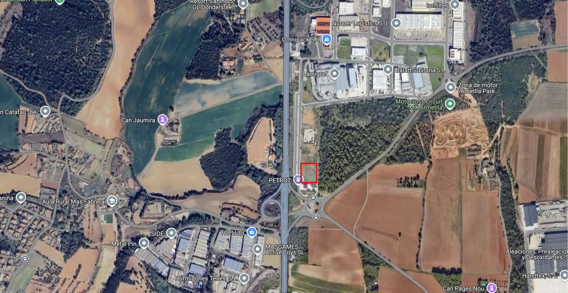 Terreno industrial de alquiler en L'Ametlla del Vallès