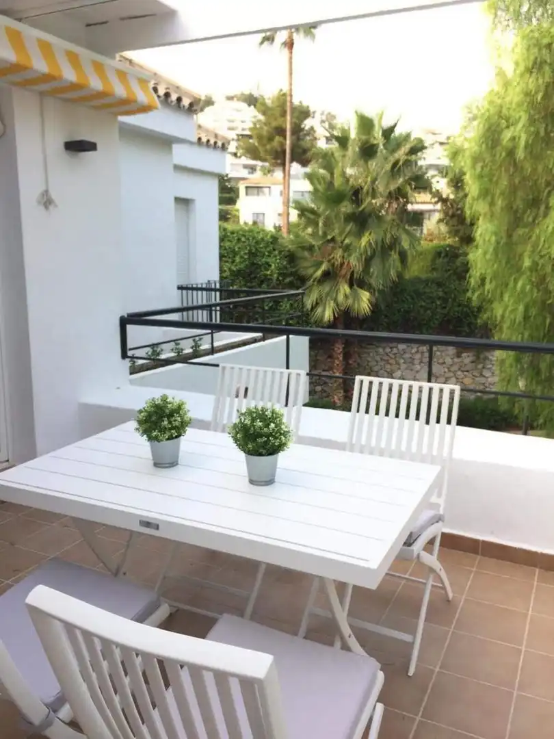 Terrace of Attic for rent in Marbella  with Air Conditioner, Terrace and Swimming Pool