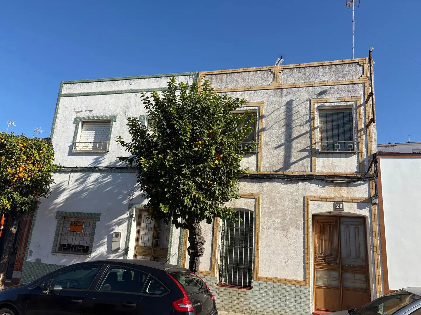 Vista exterior de Casa o chalet en venta en Montijo con Jardín privado