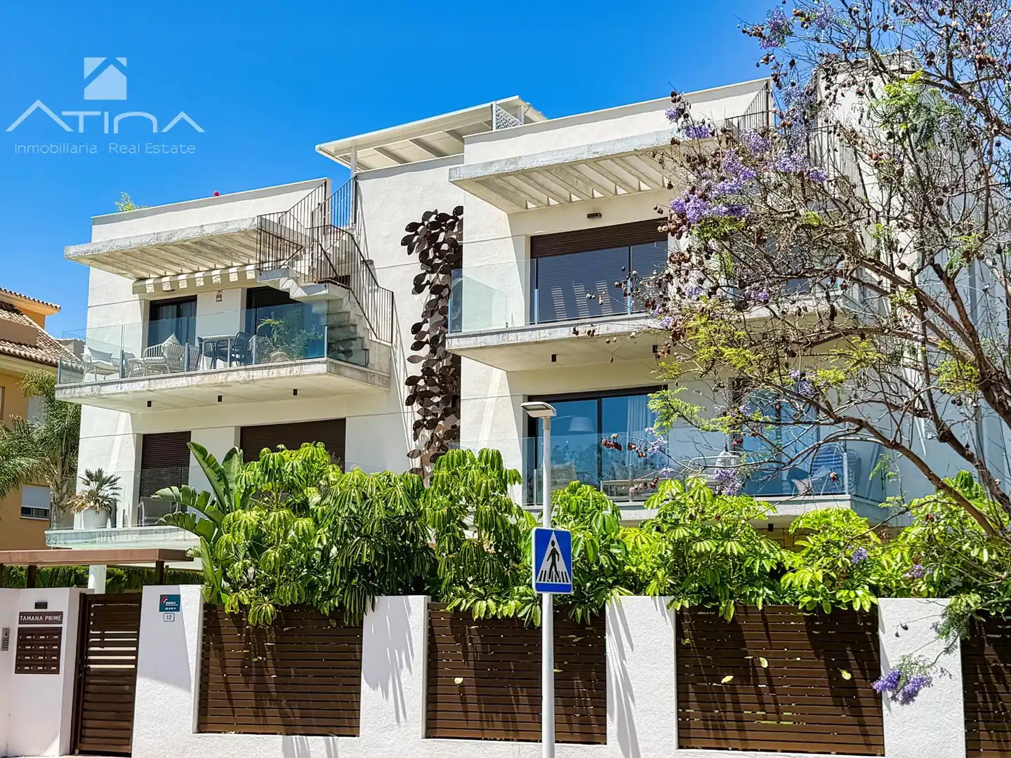 Vista exterior de Àtic en venda en Jávea / Xàbia amb Aire condicionat, Calefacció i Jardí privat