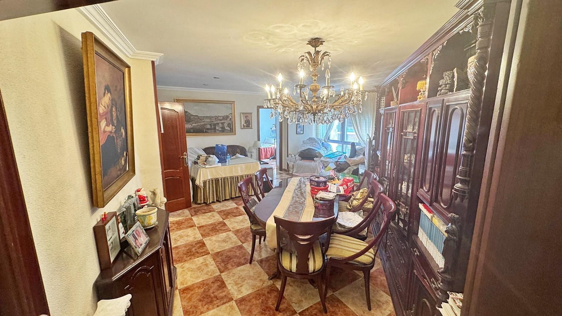 Dining room of Flat for sale in  Sevilla Capital  with Air Conditioner