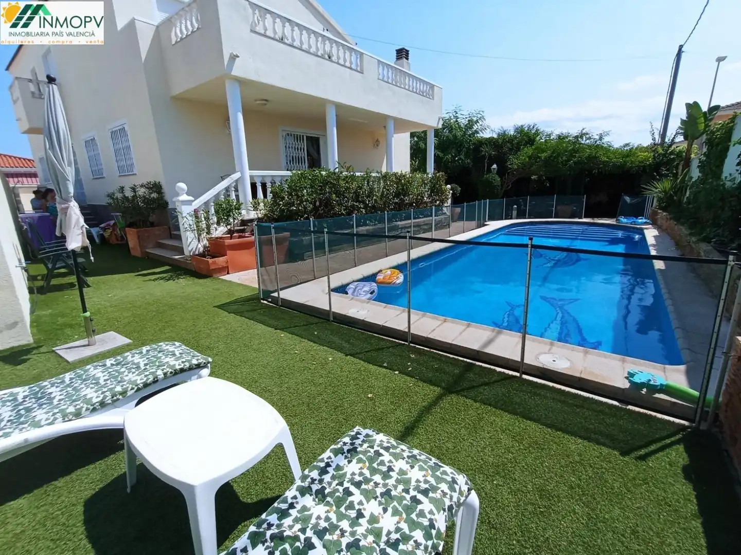 Piscina de Casa o xalet en venda en Vinaròs amb Calefacció, Jardí privat i Terrassa