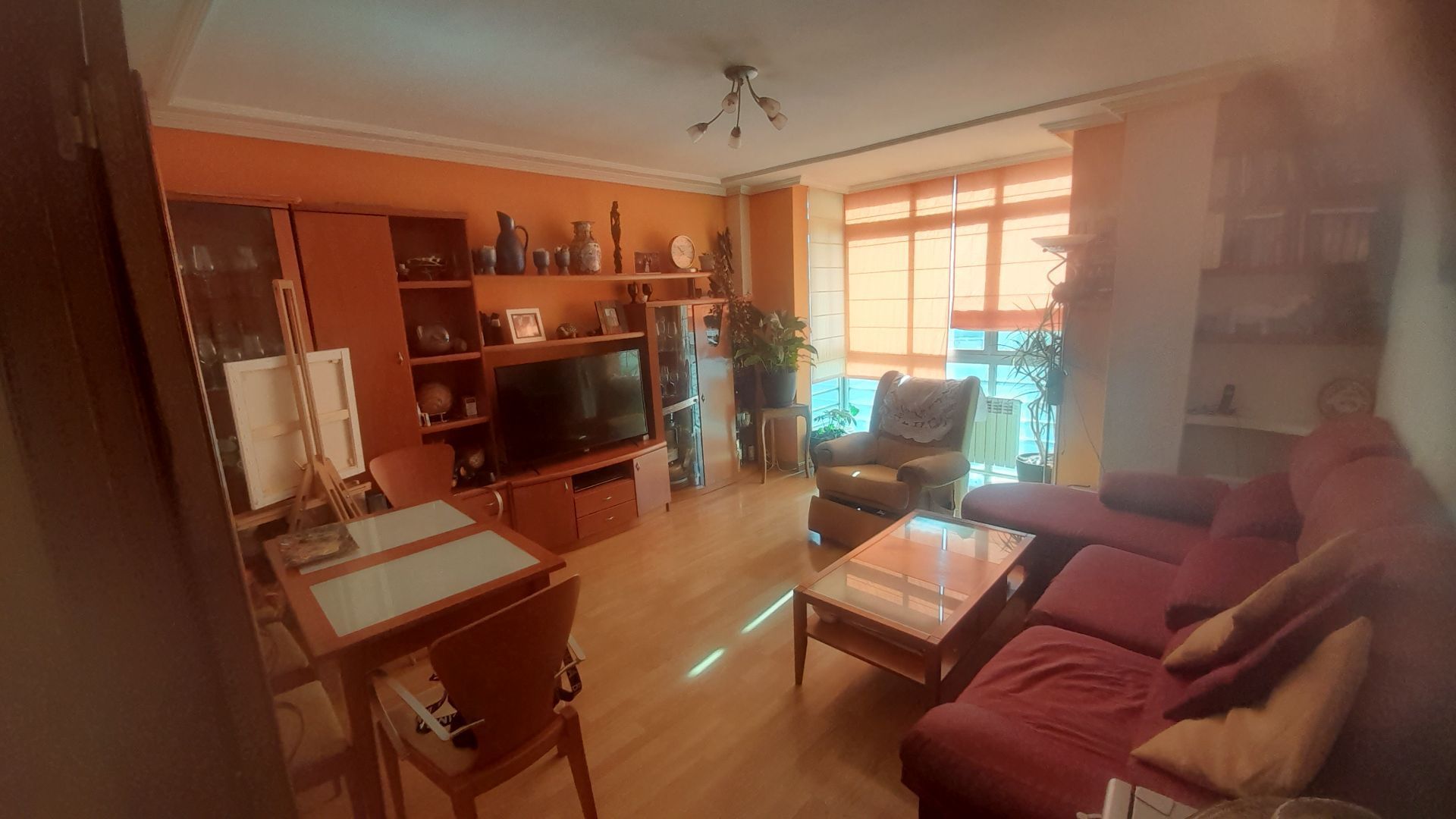 Living room of Flat for sale in Zamora Capital   with Air Conditioner