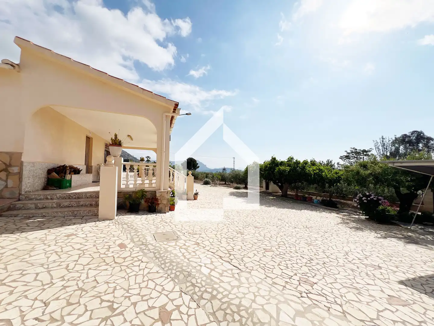 Vista exterior de Casa o chalet en venta en Tibi con Jardín privado, Terraza y Trastero