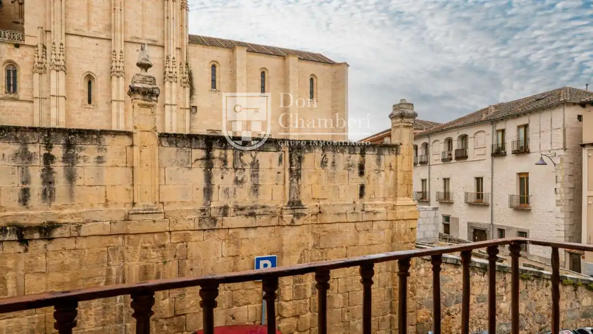 Terrassa de Apartament de lloguer en Segovia amb Calefacció, Terrassa i Moblat