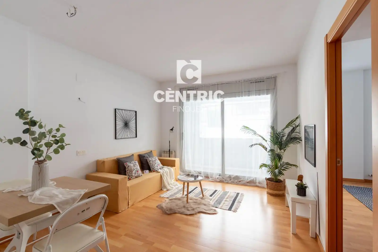 Sala d'estar de Pis en venda en Terrassa amb Calefacció i Terrassa