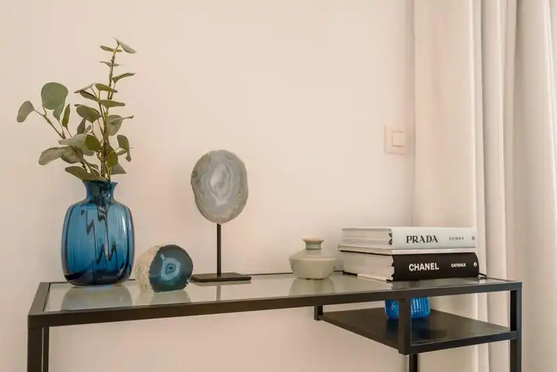 Dormitori de Casa o xalet de lloguer en Estepona amb Aire condicionat, Jardí privat i Terrassa