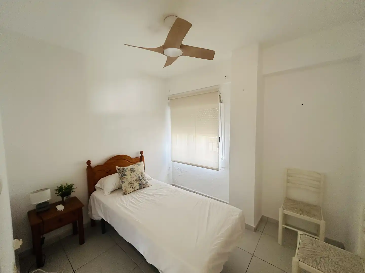 Bedroom of Flat for rent in Dénia  with Heating, Terrace and Furnished