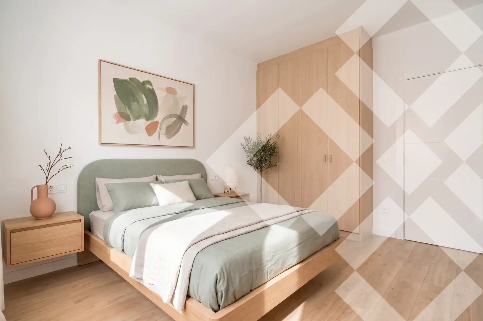 Bedroom of Flat for sale in Barcelona  with Air Conditioner, Terrace and Oven