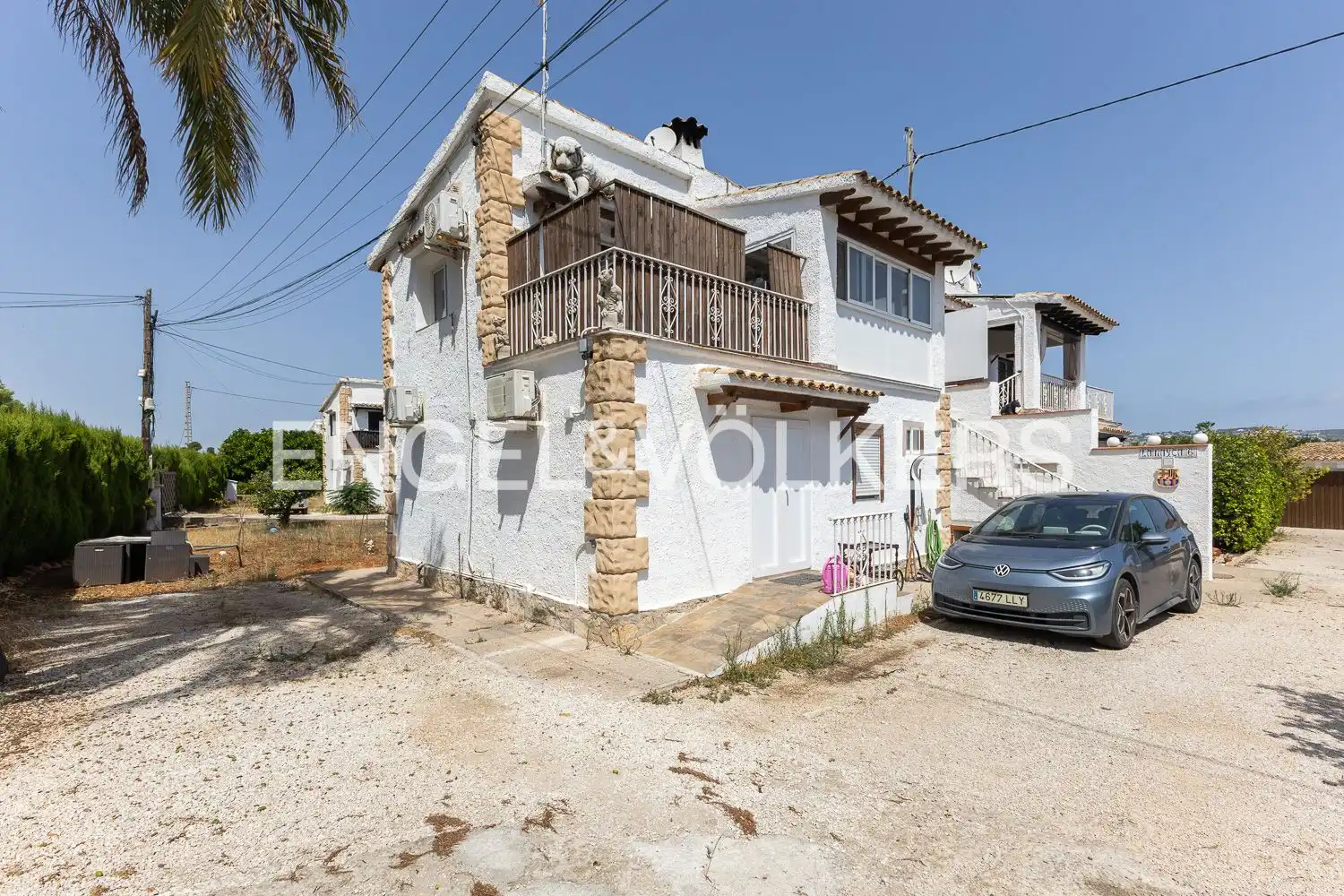 Vista exterior de Casa o xalet en venda en Jávea / Xàbia amb Aire condicionat, Calefacció i Jardí privat