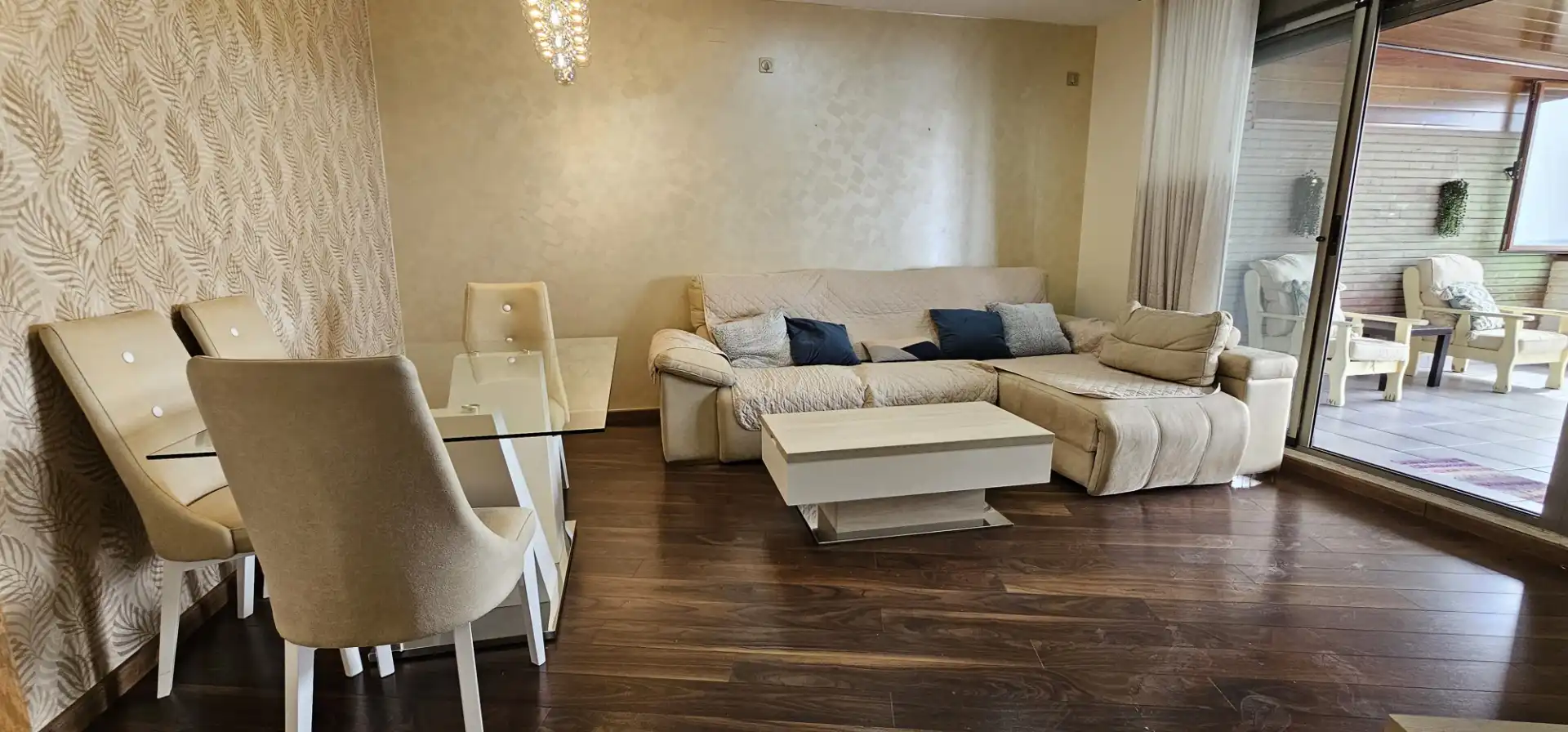 Sala de estar de Ático en venta en Totana con Aire acondicionado, Calefacción y Terraza