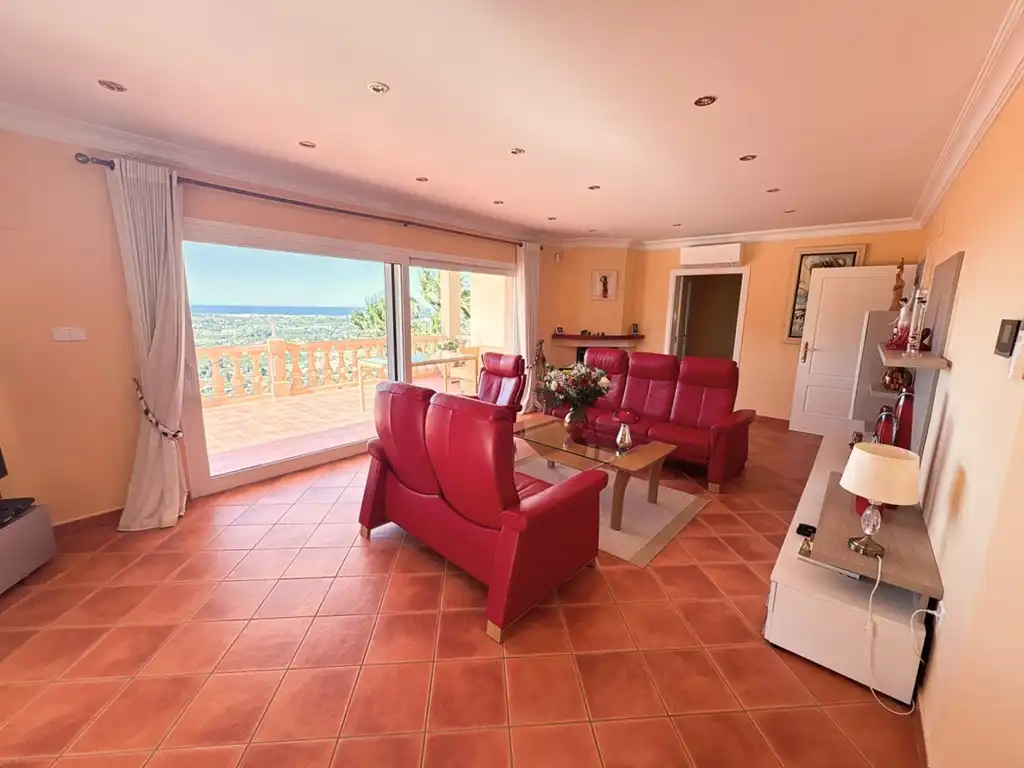 Living room of Houses for sale in Dénia  with Air Conditioner, Heating and Private garden