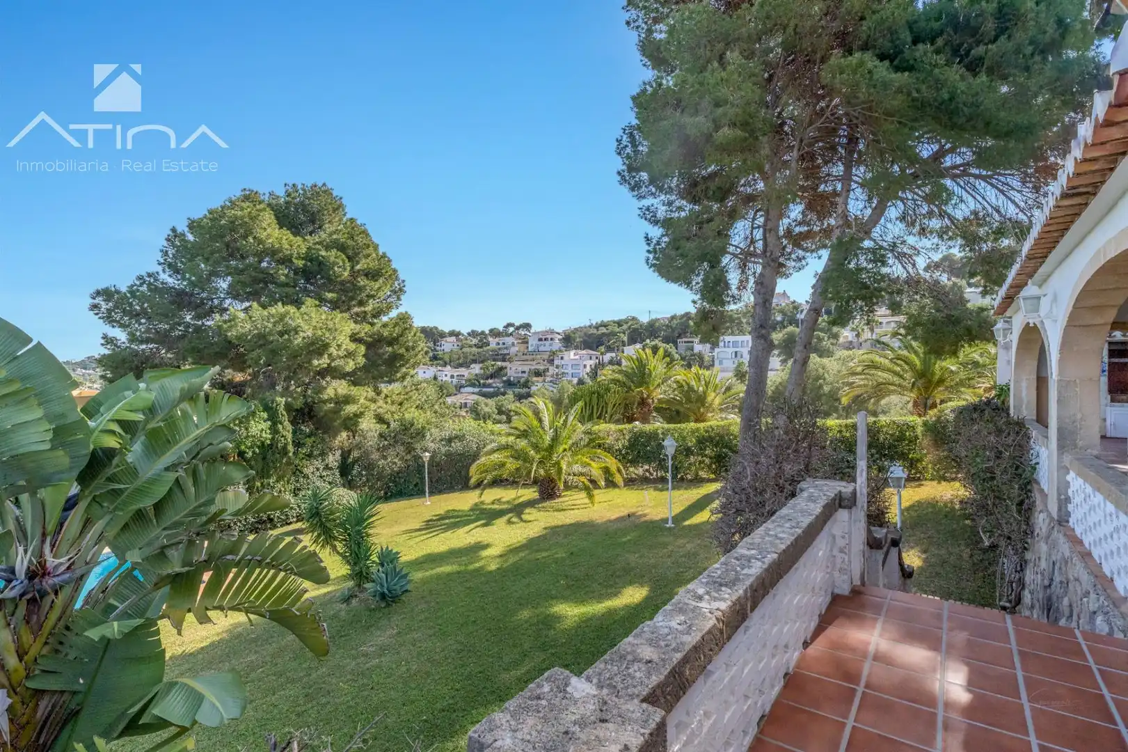 Jardín de Casa o chalet en venta en Jávea / Xàbia con Jardín privado, Terraza y Piscina
