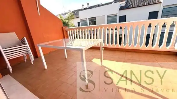 Terraza de Dúplex de alquiler en Jávea / Xàbia con Aire acondicionado, Calefacción y Terraza