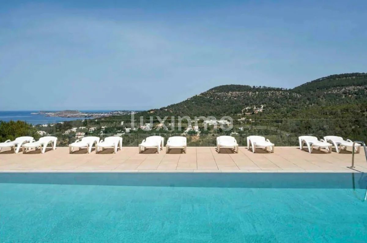Swimming pool of Flat for sale in Sant Josep de sa Talaia  with Air Conditioner, Private garden and Terrace