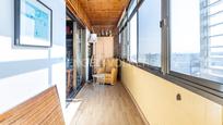Balcony of Attic for sale in  Barcelona Capital  with Air Conditioner, Heating and Parquet flooring