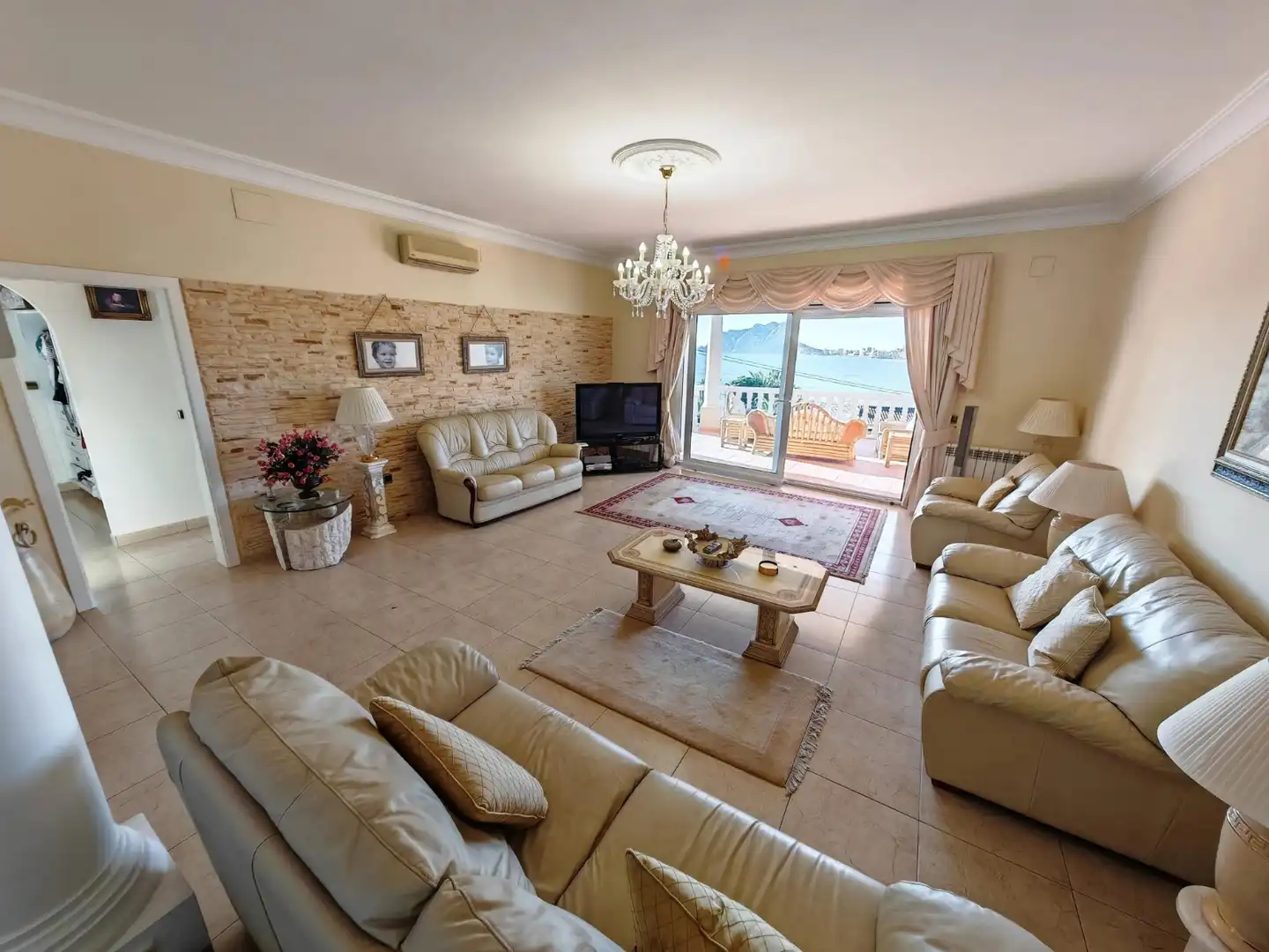 Living room of Houses for sale in Moraira