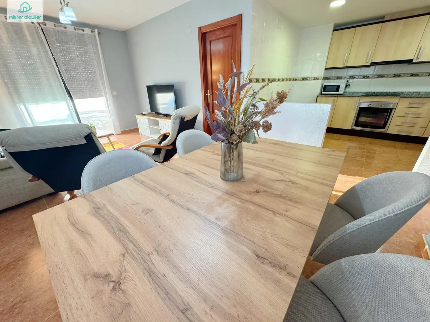 Dining room of Apartments for rent in El Campello  with Air Conditioner, Heating and Private garden