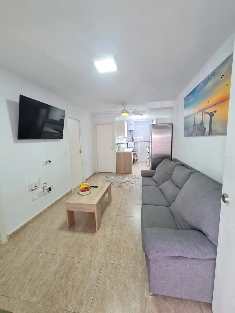 Sala de estar de Casa o chalet de alquiler en Santa Pola con Aire acondicionado, Jardín privado y Trastero