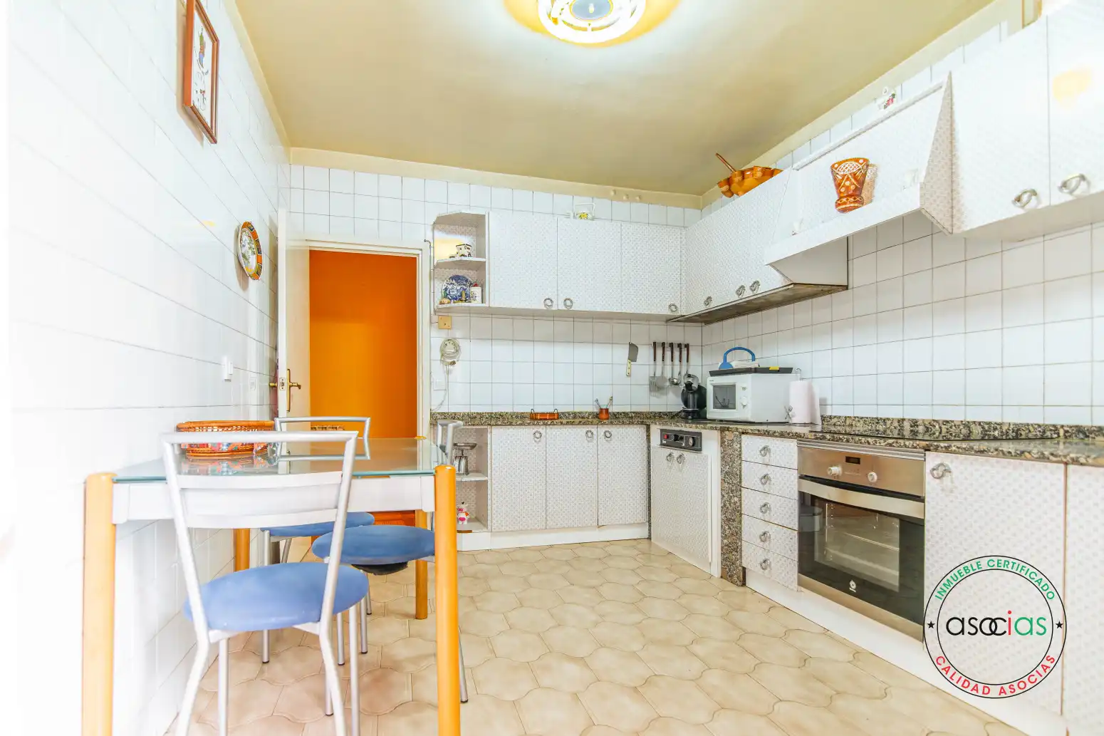 Kitchen of Flat for sale in Nava  with Heating and Balcony
