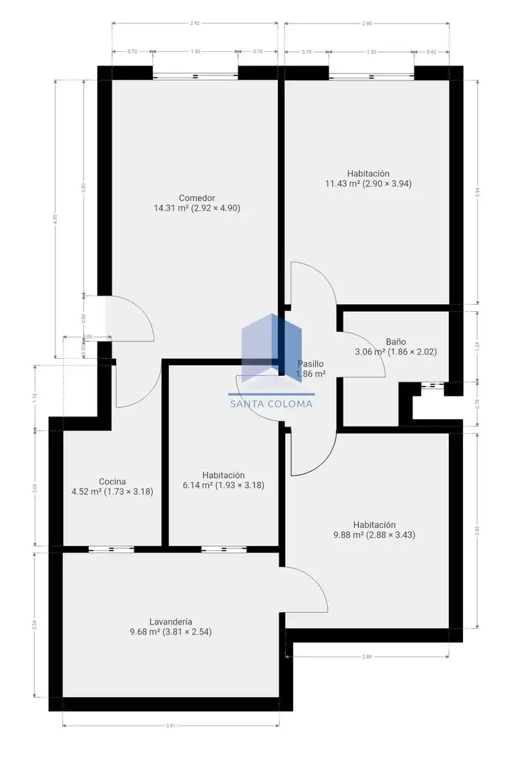 Piso en venta en Centre