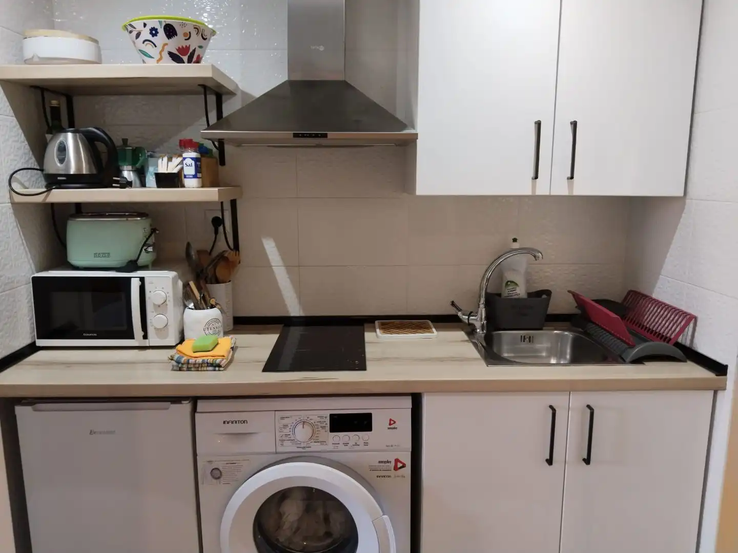 Küche von Wohnung zur Miete in  Granada Capital mit Klimaanlage