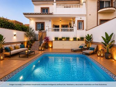 Casa aparellada en venda a Híjar