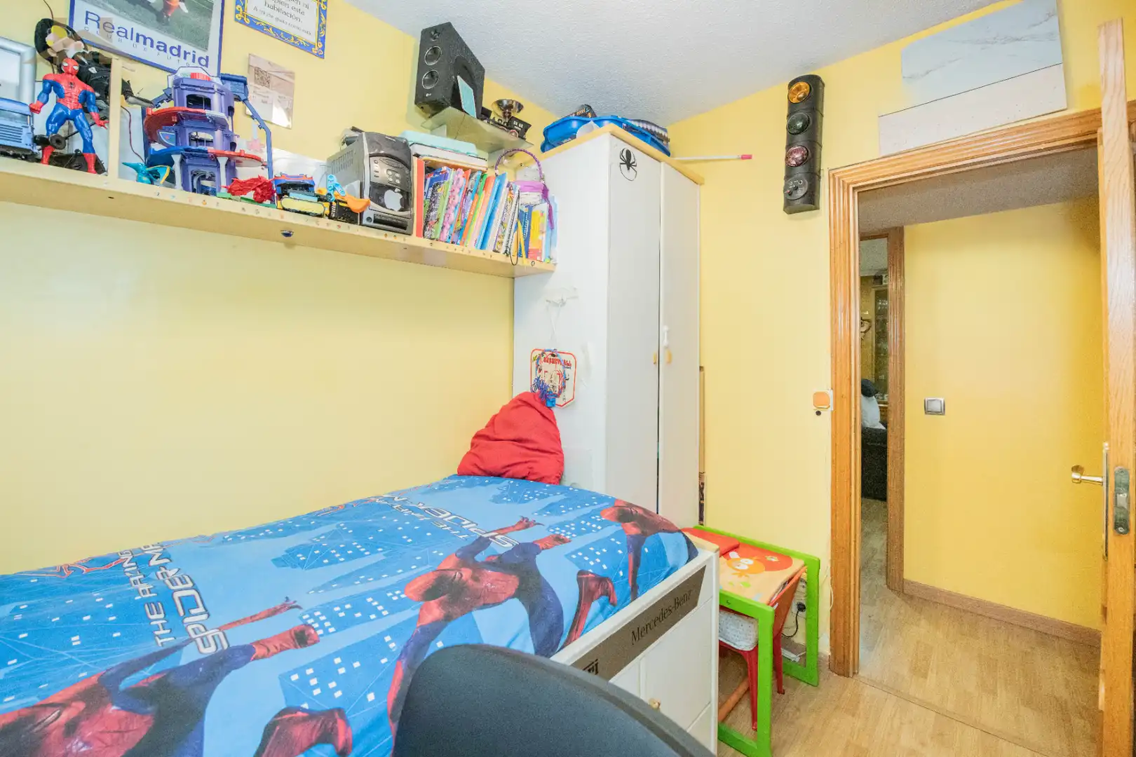 Schlafzimmer von Wohnung zum Verkauf in Coslada mit Klimaanlage und Heizung