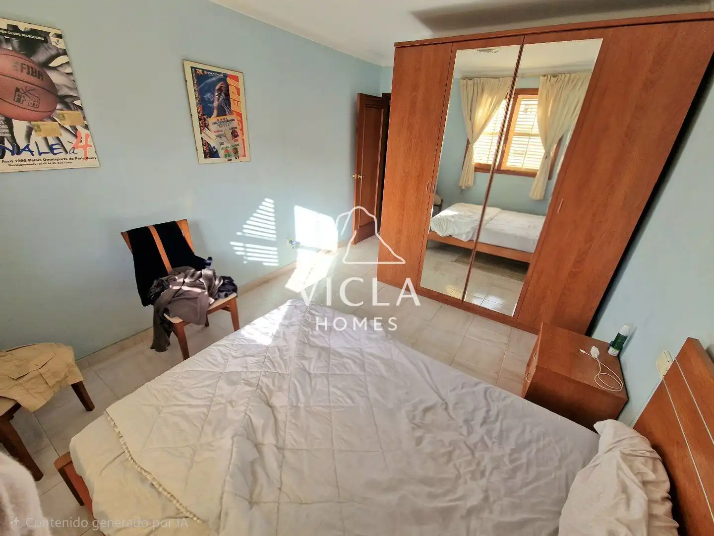 Schlafzimmer von Wohnung zum Verkauf in Eivissa mit Klimaanlage, Heizung und Terrasse
