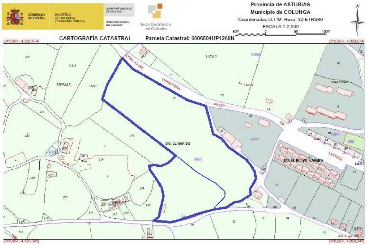 Residencial en venda en Colunga