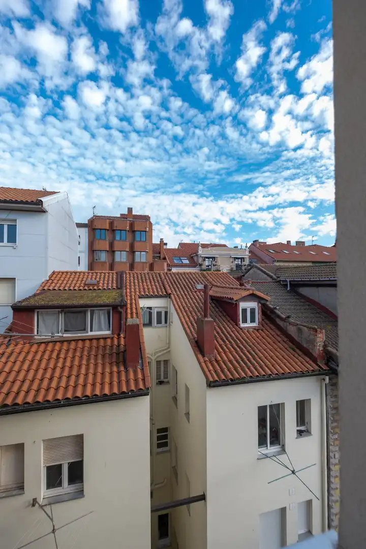 Vista exterior de Pis en venda en Gijón  amb Calefacció i Moblat