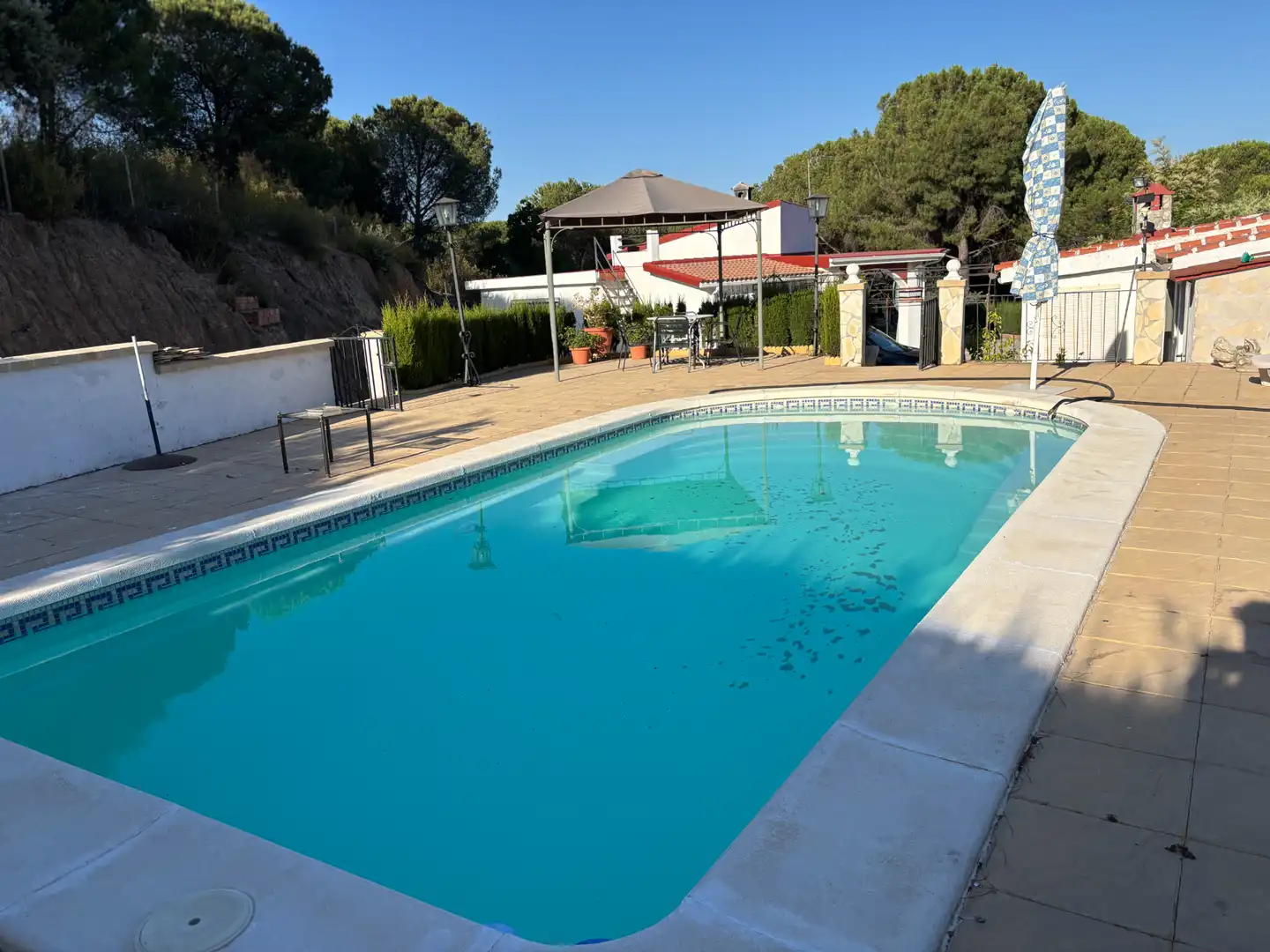 Piscina de Finca rústica en venta en Andújar con Aire acondicionado, Jardín privado y Piscina