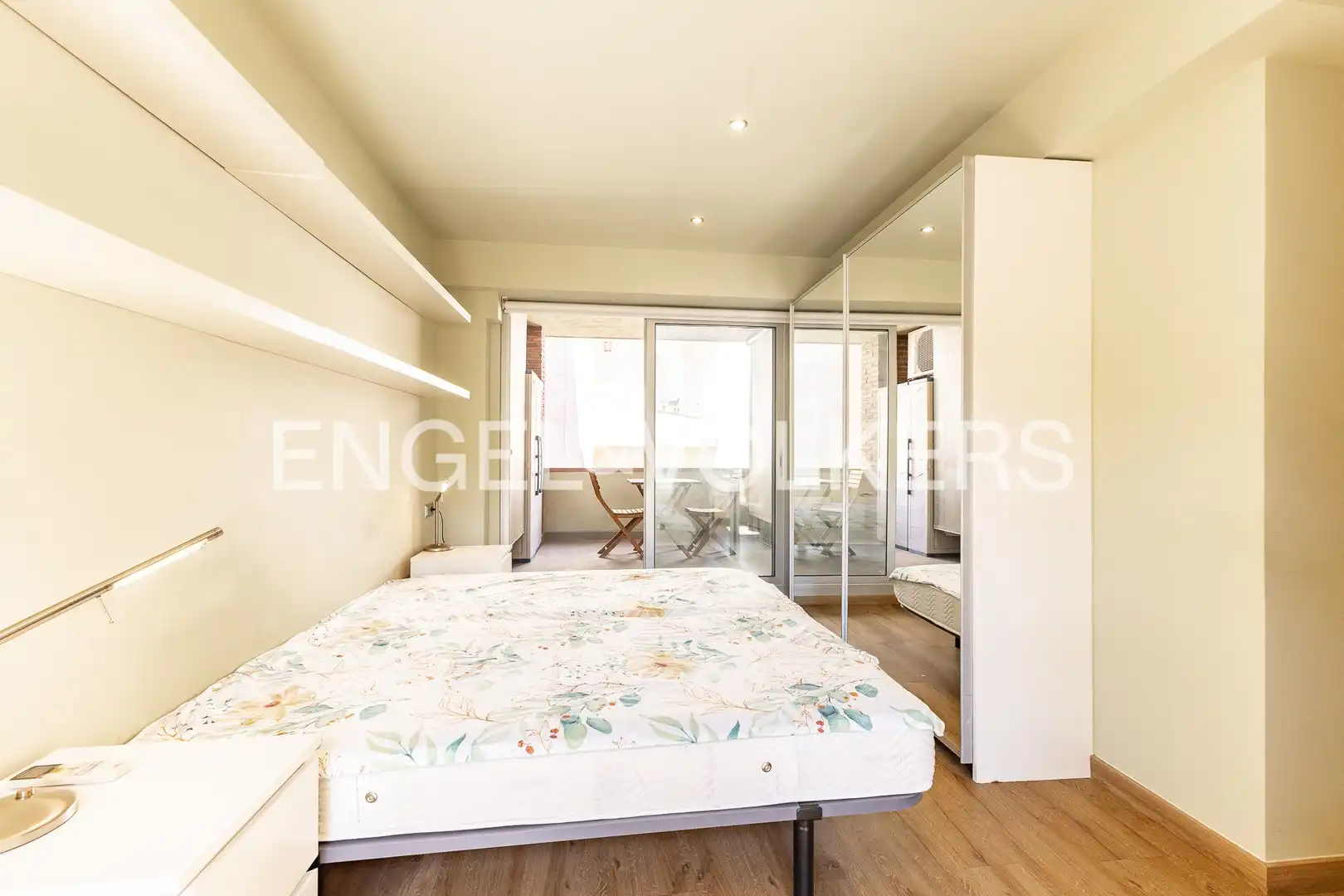 Balcony of Flat for rent in Barcelona  with Air Conditioner, Heating and Terrace