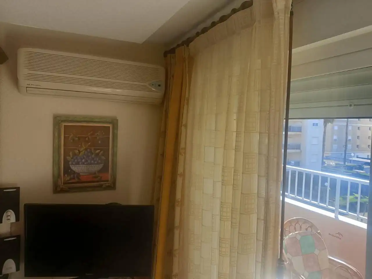 Sala de estar de Piso en venta en Miramar con Aire acondicionado, Terraza y Amueblado