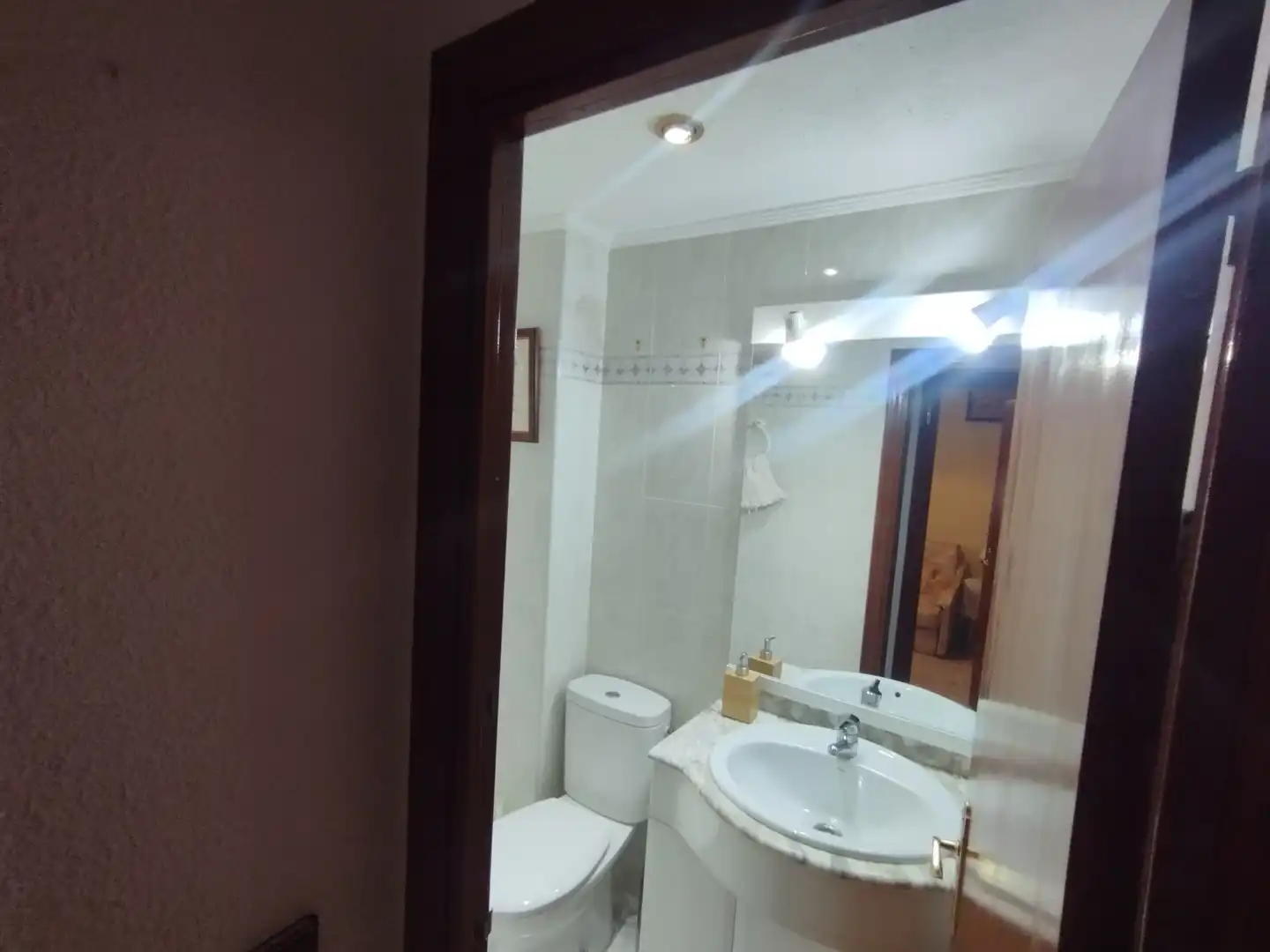 Badezimmer von Wohnung zum Verkauf in Zaragoza mit Heizung, Terrasse und Möbliert