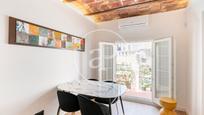 Dining room of Attic for sale in  Barcelona Capital  with Air Conditioner, Terrace and Balcony