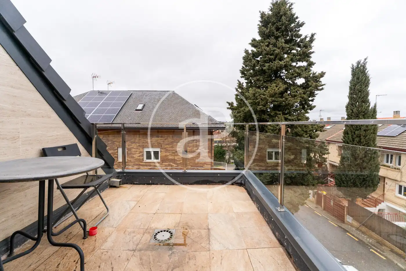 Terrassa de Casa adosada en venda en Pozuelo de Alarcón amb Aire condicionat, Calefacció i Jardí privat