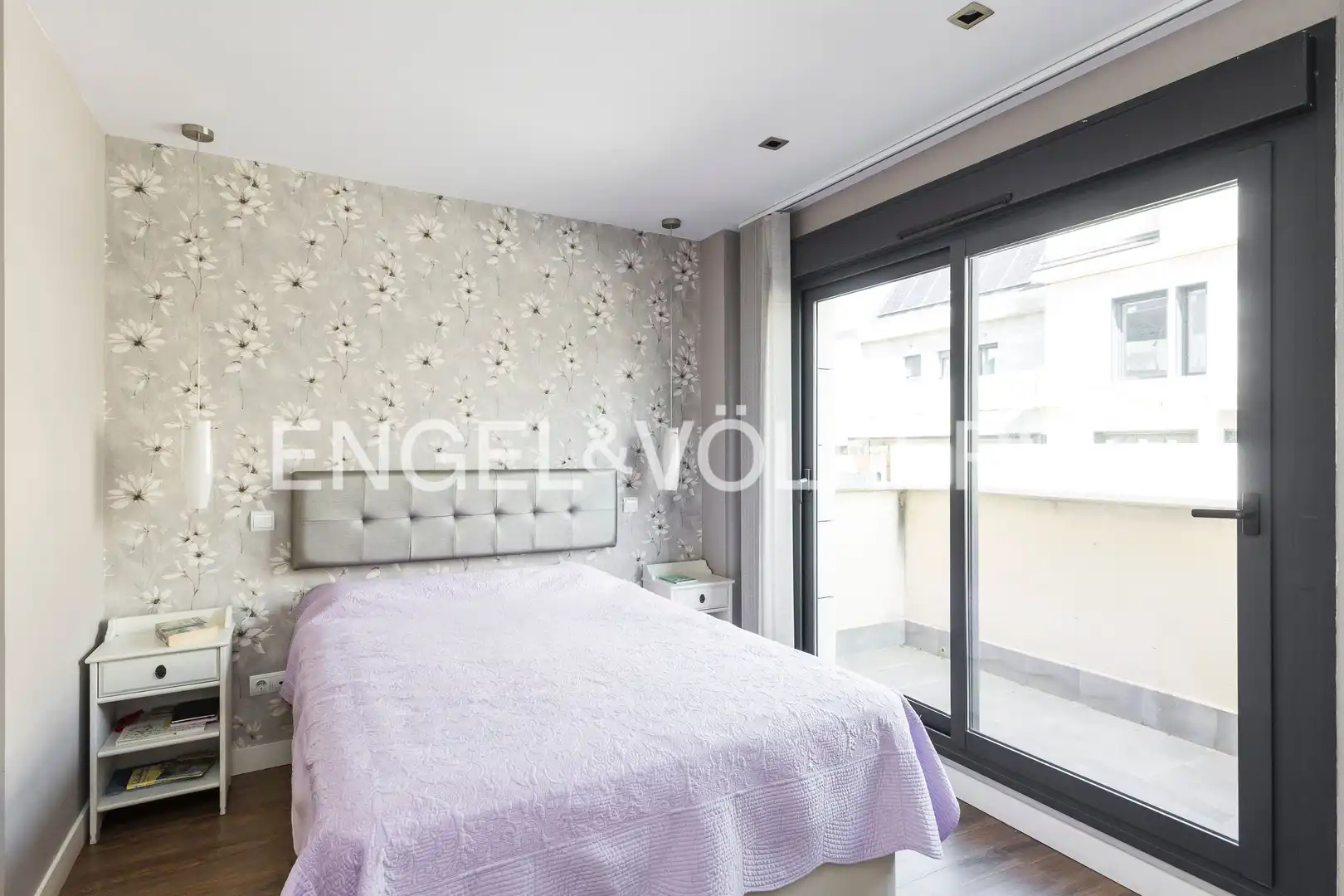 Bedroom of Detached homes for rent in Madrid  with Air Conditioner, Heating and Private garden