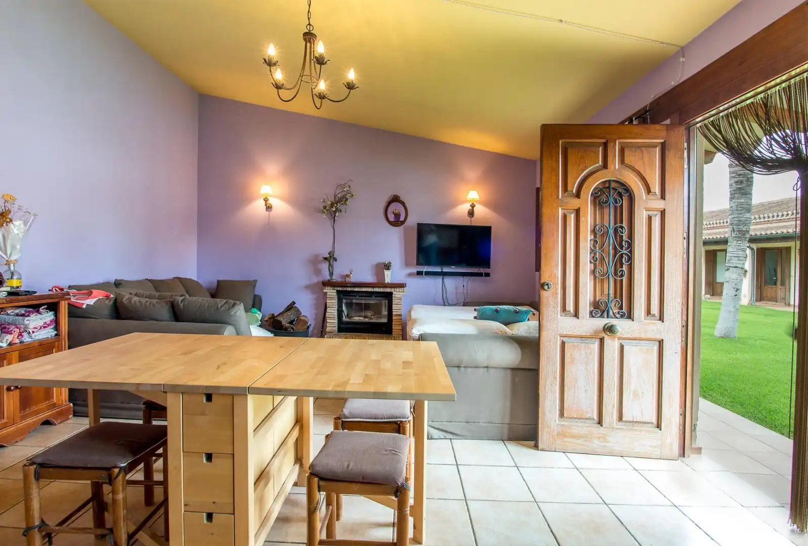 Wohnzimmer von Haus oder Chalet zum Verkauf in Molina de Segura mit Klimaanlage, Heizung und Privatgarten