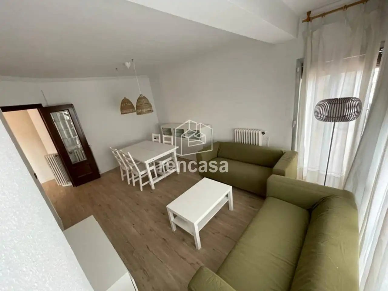 Außenansicht von Wohnung zur Miete in Lleida mit Klimaanlage, Heizung und Parkett