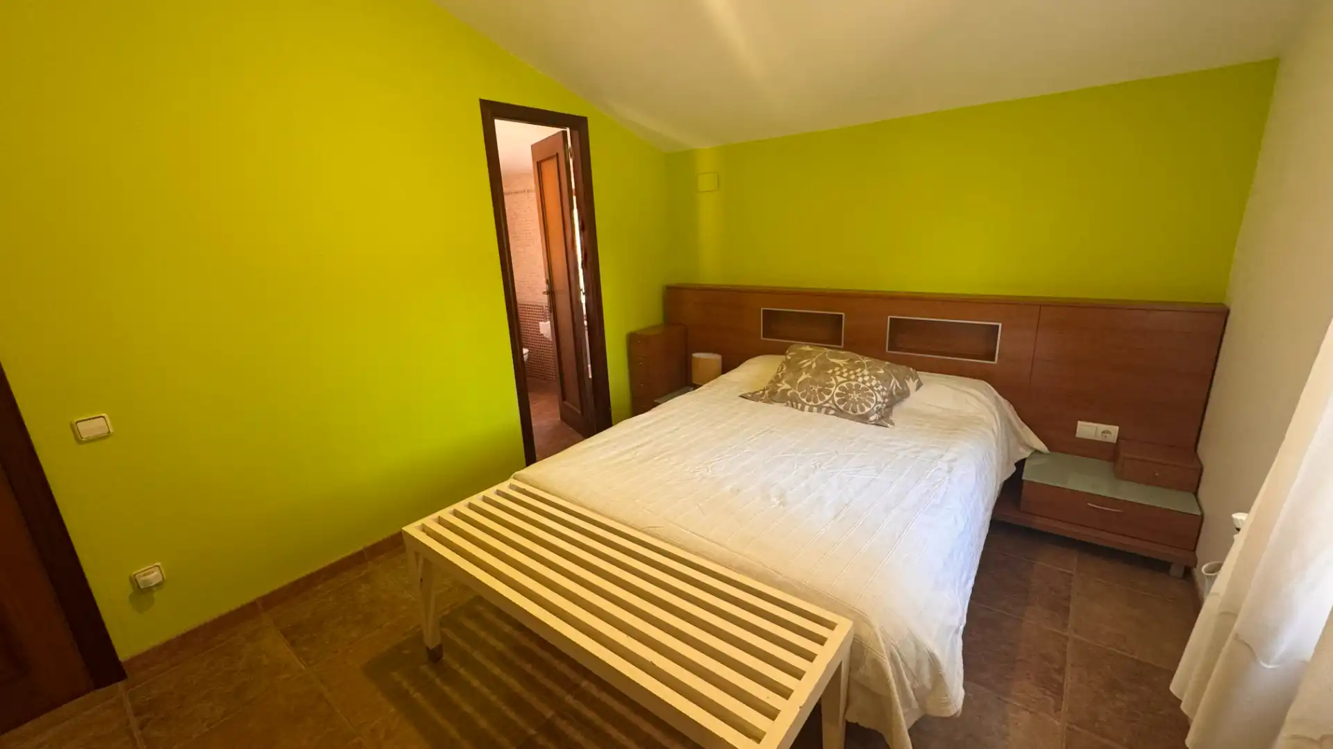 Bedroom of Houses for sale in El Catllar   with Air Conditioner, Private garden and Swimming Pool