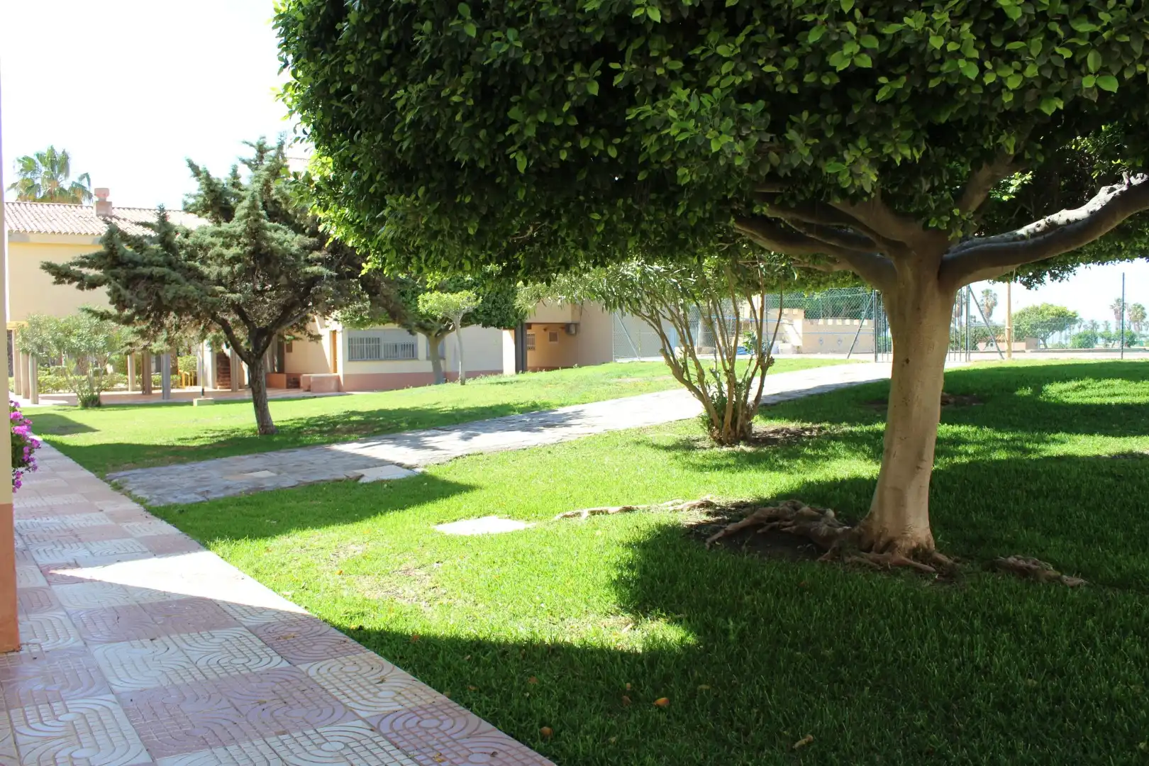 Jardín de Apartamento en venta en Roquetas de Mar con Jardín privado, Trastero y Amueblado