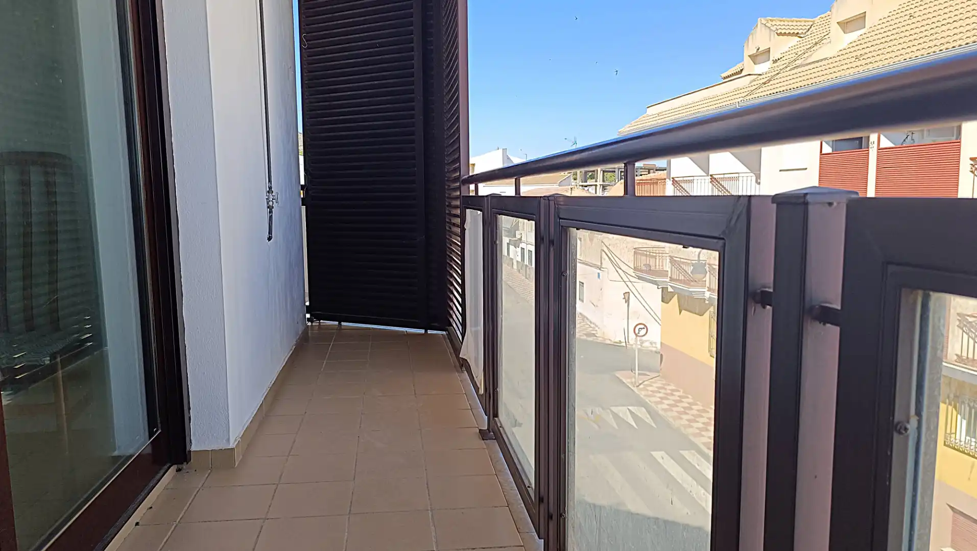 Balcony of Flat for sale in Mancha Real  with Air Conditioner, Heating and Parquet flooring