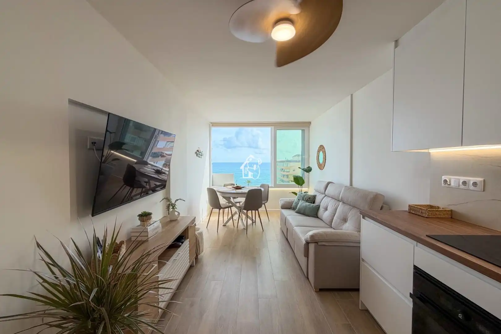 Sala de estar de Apartamento de alquiler en La Mata
