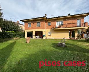 Vista exterior de Casa o xalet en venda en Gurb amb Aire condicionat, Calefacció i Jardí privat